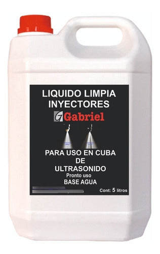 Liquido Limpia Inyectores 5 Lts Para Cuba De Ultrasonido 0