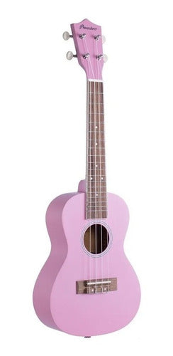 Bamboo Ukelele Concierto BU23 PK Estudio Rosa - Oferta! 0