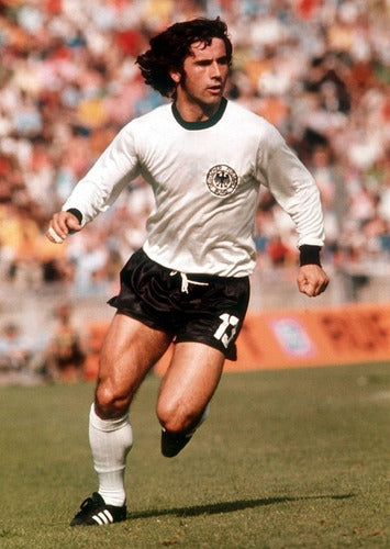 Germany 1974 World Cup Beckenbauer - Muller Retro T-Shirt 8