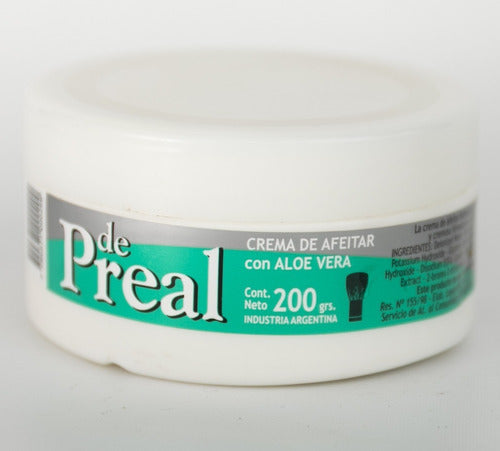 Preal Aloe Vera Shaving Cream 200g for Brush 4