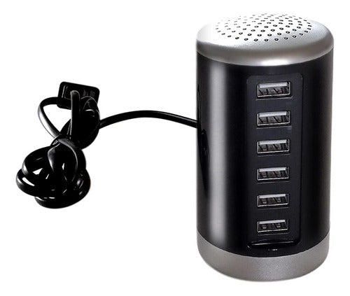 MaxLax USB Desktop Charging Station, Tower Charging Station 0