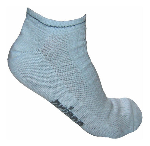 Prince Invisible Unisex Sneakers Socks in White 1