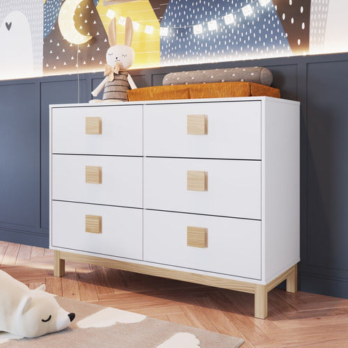 Unsi Furniture Cajonera Lille L Blanca 1