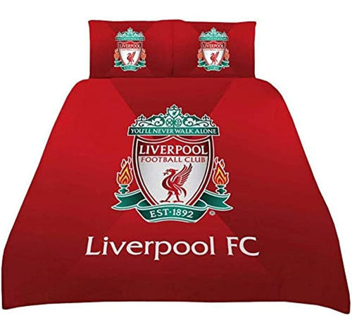 Juego De Funda De Almohada Y Edredón Doble Degradado Liverpo 0