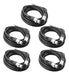 ABuff 20 Ft XLR Cable Pack of 5, Profession Balanced 0