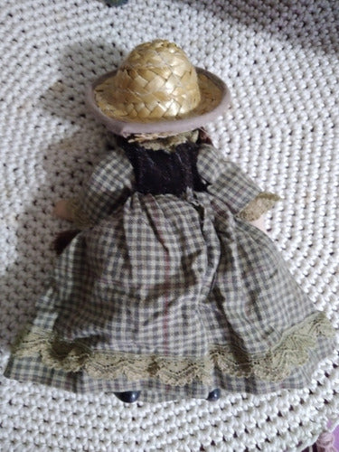 Muñeca Miniatura Campesina 3