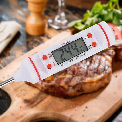 MaisonKlee Digital Cooking Thermometer Stainless Steel 1