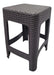 Rattan-Look Stackable Plastic Stool - Set of 14 0