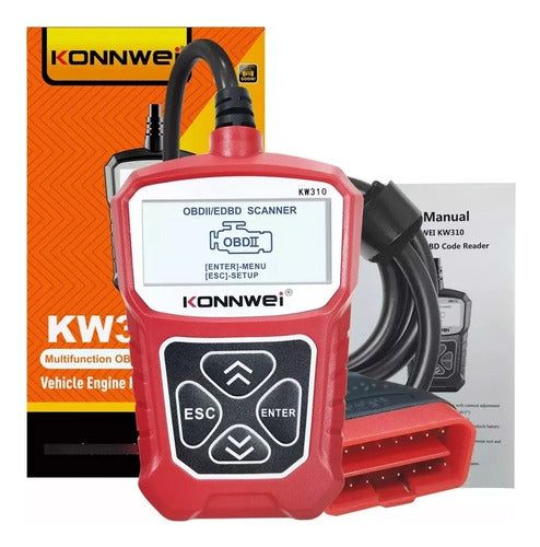 Konnwei KW310 Universal OBD2 Automotive Scanner 1