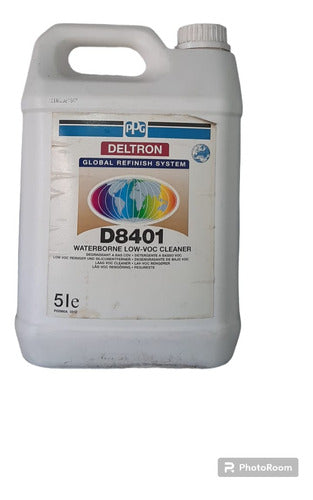 D8401 Waterborne Low Cleaner 5l-ppg 0