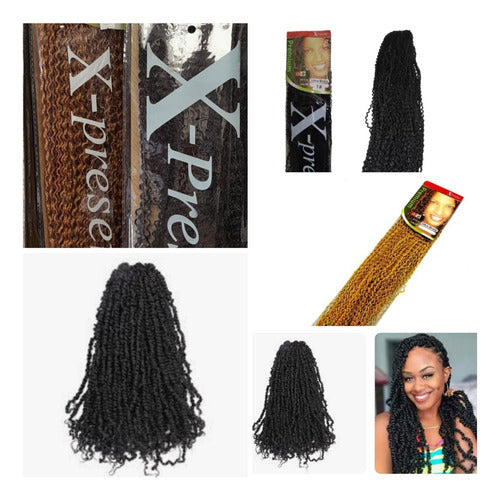 Pelo's Kanekalon Braided Hair Ready to Apply in Minutes 0