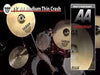 Sabian 18 Pulgadas Aa Platillo Crash Mediano Fino Brillante 1