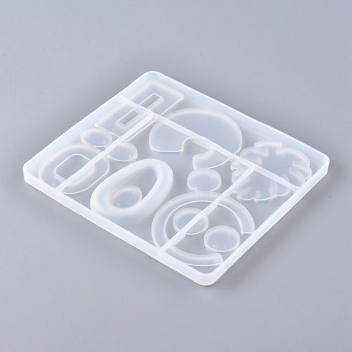 Creativa Silicone Resin Molds for Charms, Earrings, Keychains, etc. 3