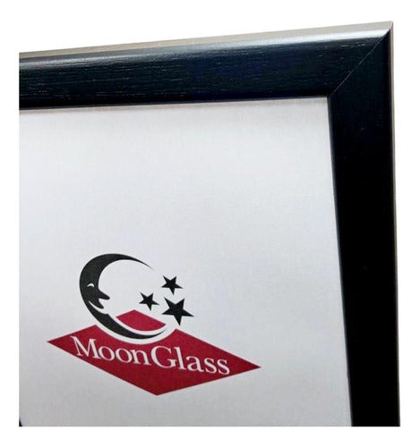 Moon Glass Rio 21x30 A4 Marupa Wood Hanging Frame with Moon Glass 5