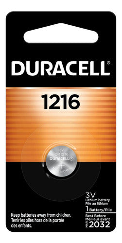 Duracell CR1216 - 3V Lithium Battery, Pack of 1 Unit 0