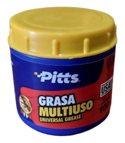 Grasa Multiuso Resistente Al Agua 100gr Pitts Neumóvil 2