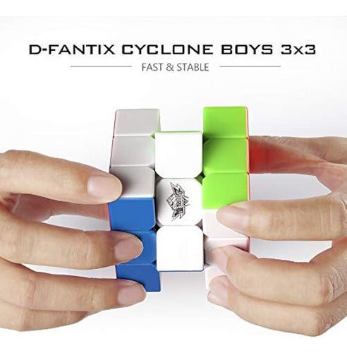 D-Fantix Cyclone Boys Speed Cube 3 X 3 4