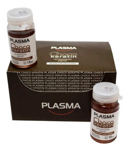 Plasma Ampollas Chocokeratin Plasma Nutrición Antiedad Revitalizant 0