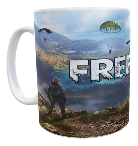 Taza Cerámica Free Fire Battle Royale Sublimada Premium 0