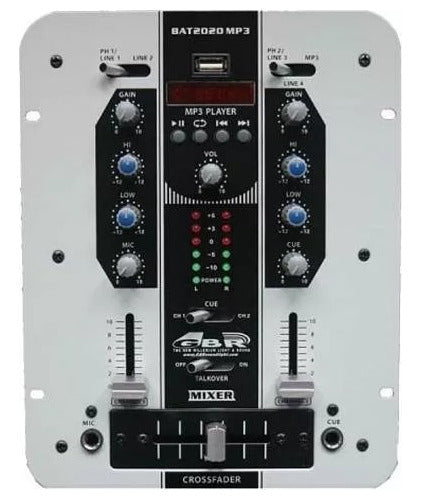 Mixer Bat 2020 Mezcladora Mp3 Talkover Crossfader 0