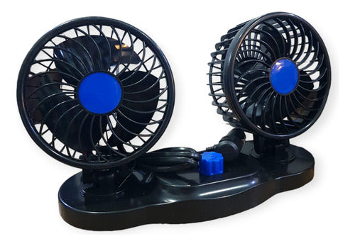 Ventilador Para Auto Camioneta 360ºgrande 12v Giratorio 13cm 0