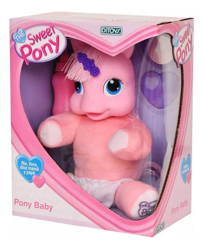 Ditoys My Sweet Pony Baby Doll Laughs and Cries 0