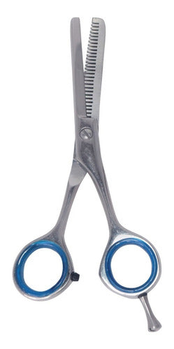 Hairdressing Scissors Polishing Thinning 5.5 Mod.46 + Stainless Steel Razor 4
