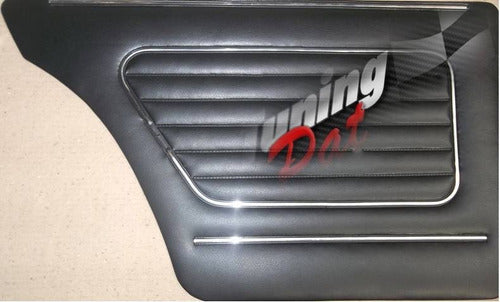 Naonis Juego Panel De Puerta Tapizado Fiat 125 C/ Moldura Cromada 4