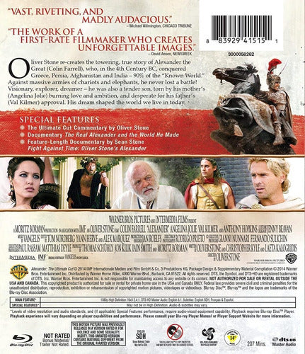 Blu-ray Alexander / Alejandro Magno / The Ultimate Cut - Blu-Ray Alexander / Alejandro Magno / The Ultimate Cut