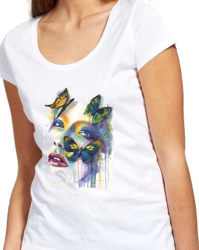 Diseños Fely Personalized Modal T-Shirts for Women's Birthdays 0