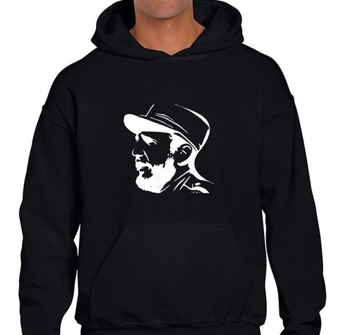 Citio Gorras Fidel Castro Silhouette Hoodie 0