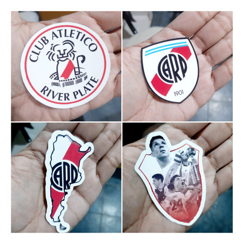 Pack De Stickers De River Plate Por 30 Unidades 2