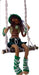 Handcrafted Decorative Elf on Hammock 0