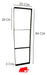 Mamut Iron Support Bracket for Kitchen Cabinets with 3 Shelves 2