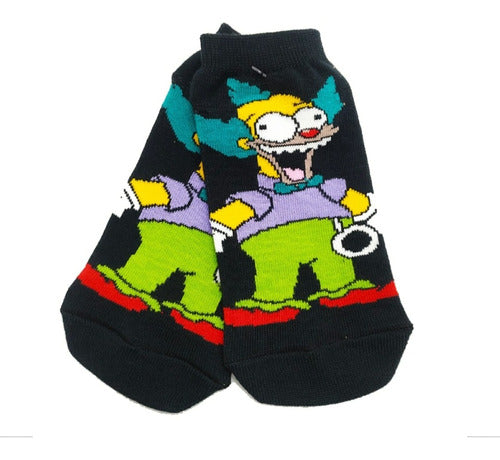 Simpsons Homer Characters Series Ankle Socks 5