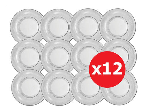 Durax Gema Lunch Plate Set 252 mm x 12 Units 2