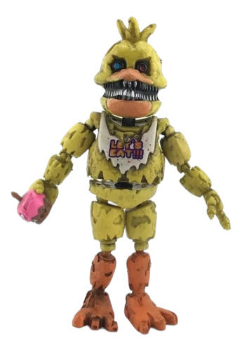 Five Nights Fnaf Action Figures Animatronics Chica Each 0