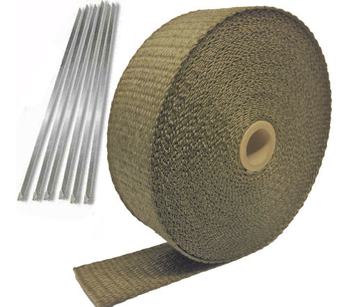 Fita Térmica Termotape Titanium 20 Metros + 08  Zip Tie 0