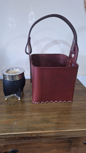 Generic Leather Basket 3