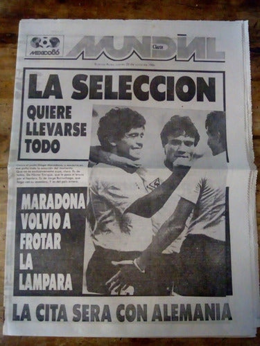 Clarín Mundial México 86 Jueves 26 De Junio (mx) 0