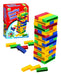 Juego De Mesa Jenga De Colores 0