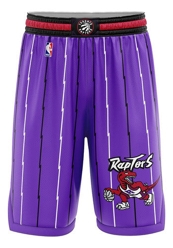 Kapho Short Basquet Toronto Raptors Home Edition for Kids 0