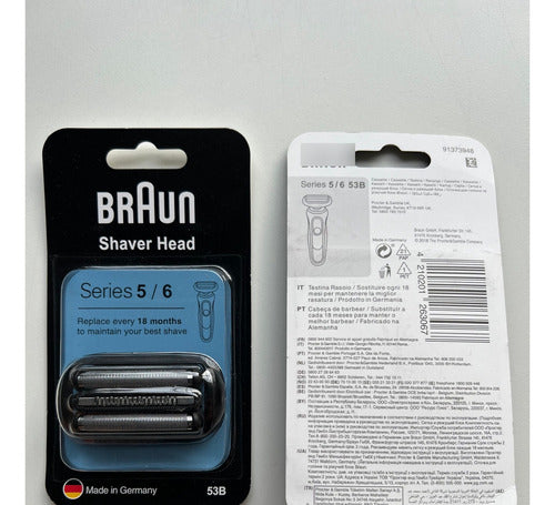 Braun Cabezal Serie 5 6 53b Easy Clean B1000s Originales 2