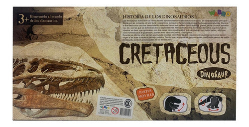 Wabro Cretaceous Set De Dinosaurios 3 Piezas Cuota 1