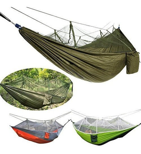 Suyi Portable Foldable Double Camping Hammock 1