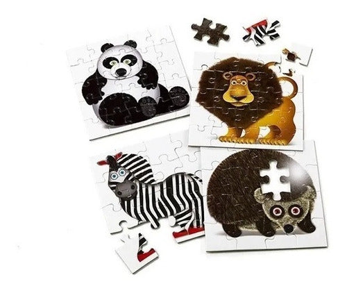 Ruibal Rompecabezas Zoologico 4 Puzzles Ruibal - Sharif Express 1