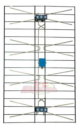 Antena Digital Tda Plana 16 Elemetos Con Balum 0