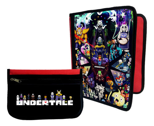 Combo Folder + Undertale Pencil Case #175 0