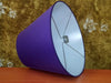 Mbs Artesanías Violet Cone Lampshade 25-45/30 cm Height 3