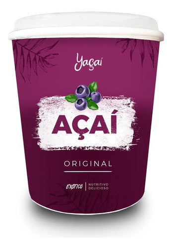 Yaçaí Açaí Frozen Original 450 Ml 0